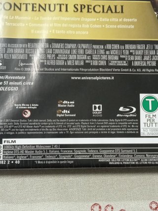 La Mummia 3 Steelbook Blu-ray