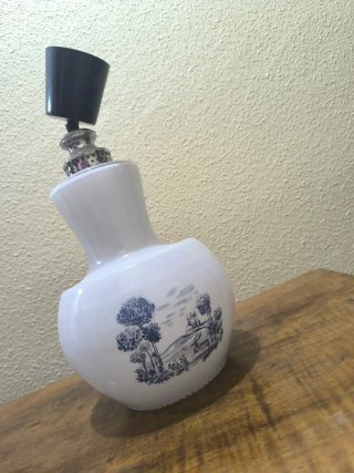 Lámpara de techo vintage con paisaje