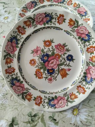Piatti Pontesa Rosaleda Ceramica - Set 6