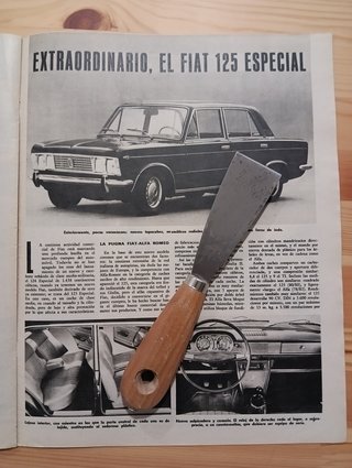 REVISTA VELOCIDAD - SEAT 1500, MODELO 69