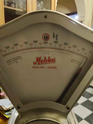 Báscula antigua Mobba 8 kg