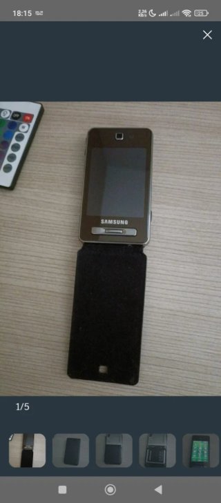 Samsung Móvil Negro