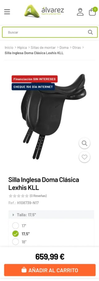 Silla Inglesa Doma Lexhis KLL