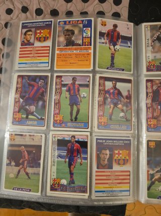 Cromos Fútbol Club Barcelona Antiguos