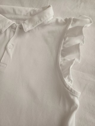 Polo blanco Zara Talla 9-10