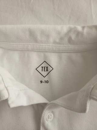 Polo blanco Zara Talla 9-10