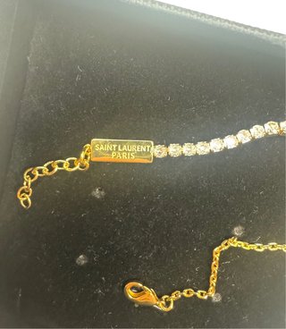 Pulsera Yves Saint Laurent Oro y Plata