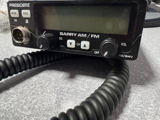 Radio CB President Barry AM/FM 12/24v
