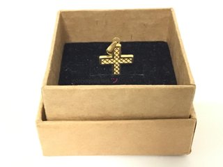 crucifijo oro 18k