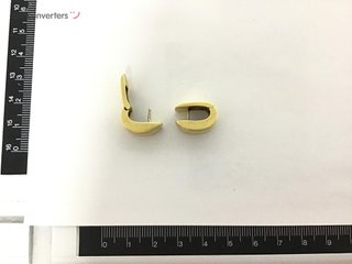 argollas oro 18k