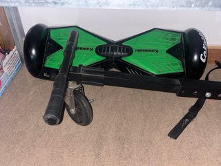 Patinete Eléctrico Kawasaki Negro/Verde