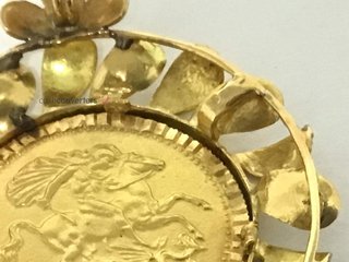 colgante oro 18k