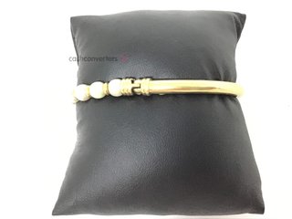 pulsera oro 18k con piedra