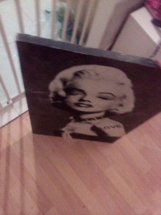 Cuadro Marilyn Monroe LOVE, venta en persona