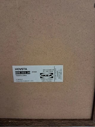 Cuadro Botánico IKEA Descatalogado 40x50