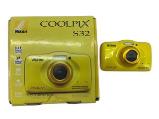camara  compacta acuatica nikon coolpix s32