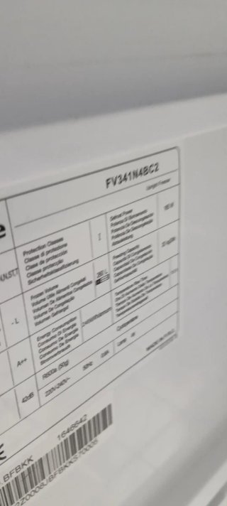 CONGELADOR VERTICAL HISENSE NO FROST ENERGÍA A++