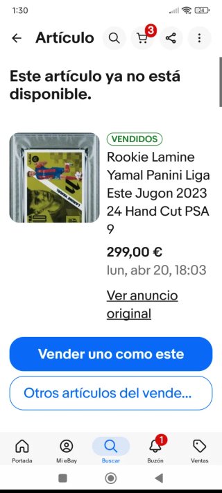 Revista jugón lamine yamal rc sin abrir