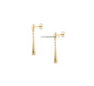 pendientes oro 18k con piedra