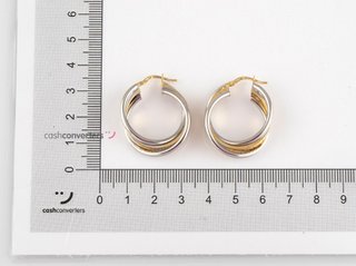 argollas oro 18k
