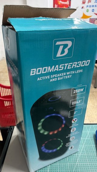 Altavoz Bluetooth BoomTone DJ Boomaster 300