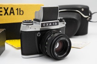 Exa 1B Kit Completo + Caja + 2 Visores 50mm f1.8