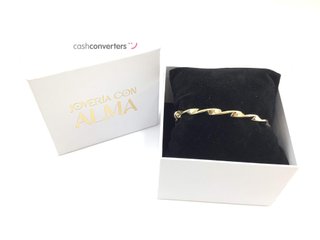 brazalete oro 18k