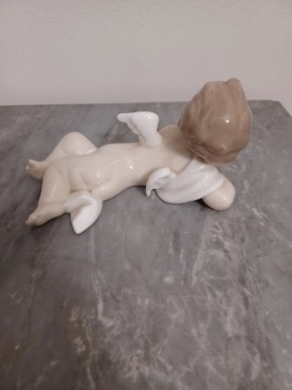 Nao by Lladro Cherub Porcelain Figurine