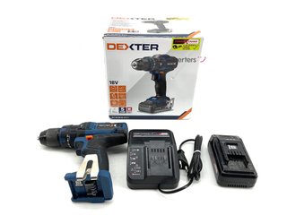taladro a bateria dexter dt-cd 18/44-2 li-i