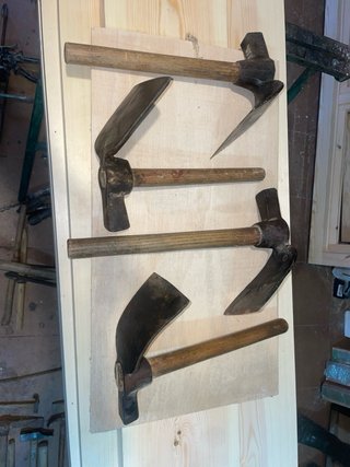 Herramientas de taller antiguas