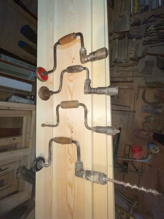 Herramientas de taller antiguas