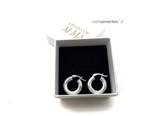 argollas plata 925mm
