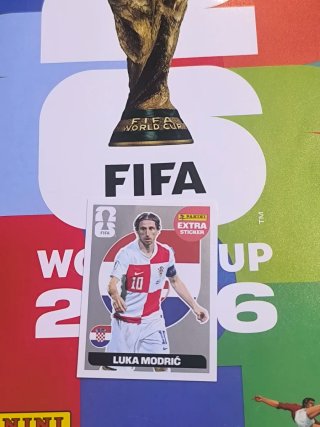 Cromo Panini FIFA Luka Modrić Extra Sticker