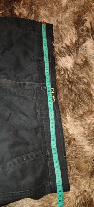 Pantalones Chino Negros Talla XL