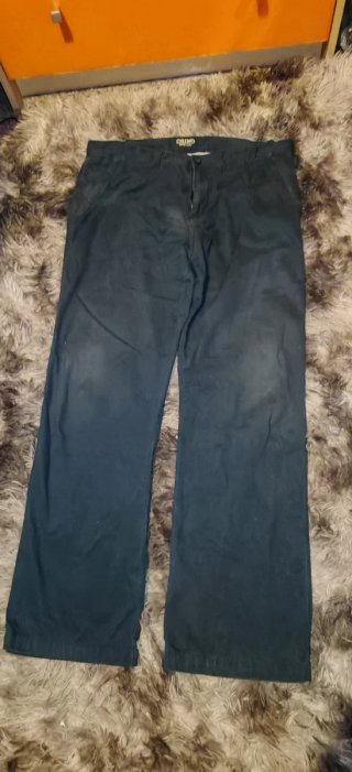 Pantalones Chino Negros Talla XL