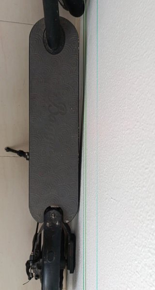 Patinete Eléctrico Negro plegable