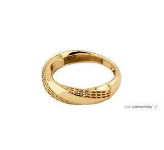anillo oro 18k con circonita