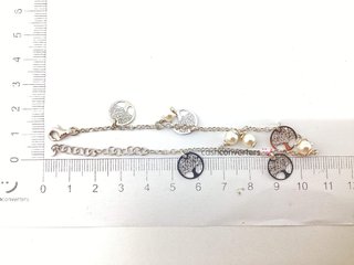 pulsera plata 925mm con piedra con perla