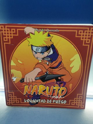 libro Naruto - voluntad de fuego - Tapa blanda