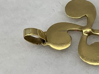 colgante oro 18k