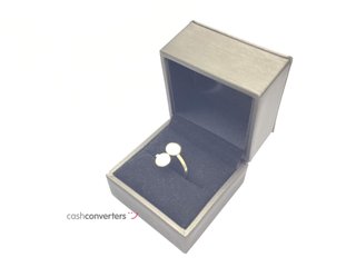 anillo oro 18k con piedra