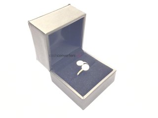 anillo oro 18k con piedra