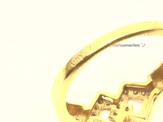 anillo oro 18k con piedra