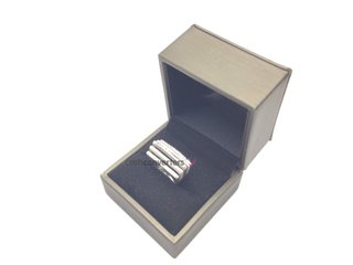 anillo oro 18k con piedra con circonita