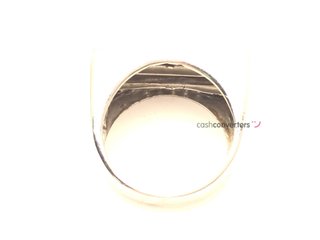 anillo oro 18k con piedra con circonita