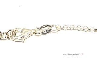 collar plata 925mm 22cm