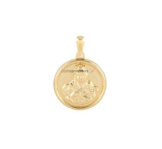 medalla oro 18k