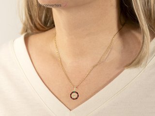 colgante oro 18k