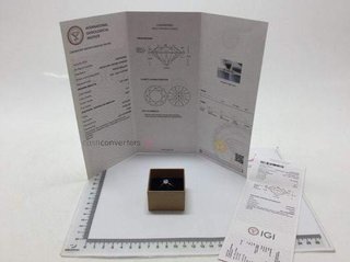 sortija oro 18k con piedra con diamante de laboratorio t. 7 (14,96 mm)