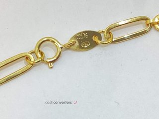 cadena oro 18k 21cm
